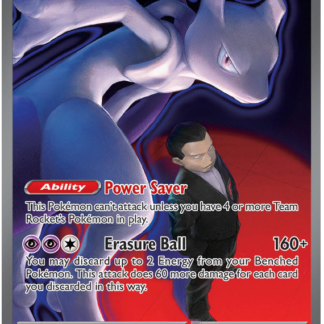Team Rocket's Mewtwo ex